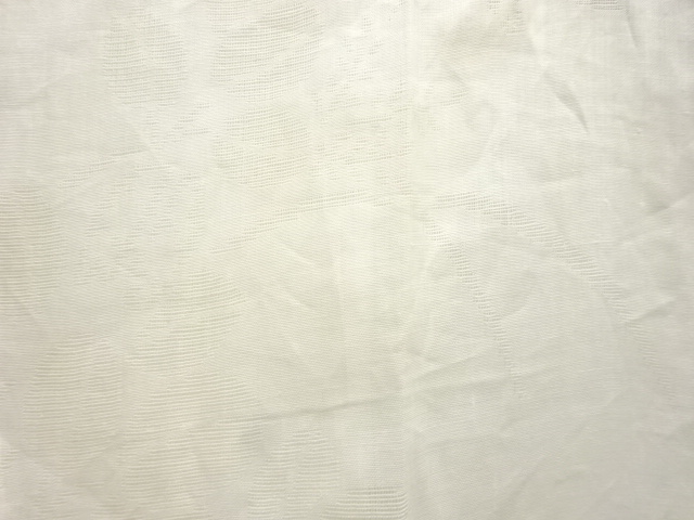  アンティーク　透かし織萩模様夏用長襦袢